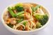 Лапша пшеничная с курицей, овощами в соусе терияки / Wheat noodles with chicken and vegetables in teriyaki sauce